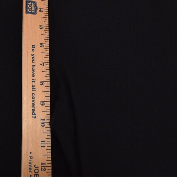 Eileen Fisher Black Slim Pants M Minimalist Stretch Made in USA - Picture 4 of 9